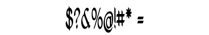 Entreon-ExtracondensedBold Font OTHER CHARS