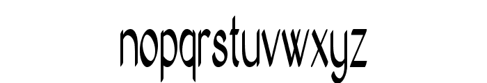 Entreon-ExtracondensedBold Font LOWERCASE