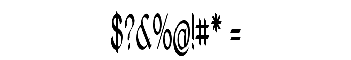 Entreon-ExtracondensedRegular Font OTHER CHARS