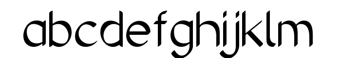Entreon Font LOWERCASE