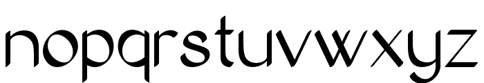 Entreon Font LOWERCASE