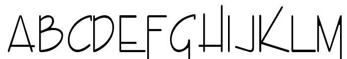 Enview Condensed Light Normal Font UPPERCASE