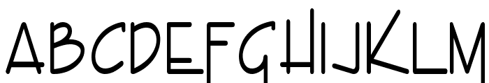 Enview Thin Normal Font UPPERCASE