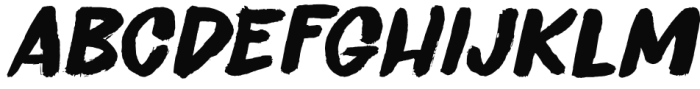 Endgame Italic Font UPPERCASE