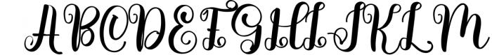 Enchangs - Modern Script Font Font UPPERCASE