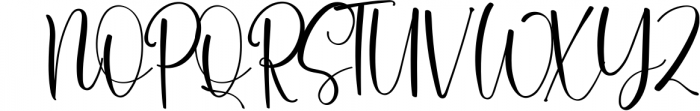 Endinglove - Special Handwritten Font Font UPPERCASE