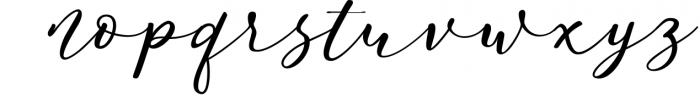 Endita Handwritten Font and Extras Font LOWERCASE