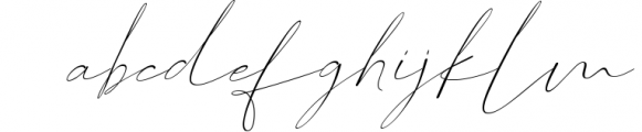 England Signature Font LOWERCASE