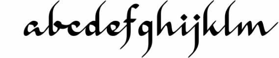 Engrave Font LOWERCASE