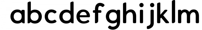 Enriq Round Sans Serif Font 3 Font LOWERCASE