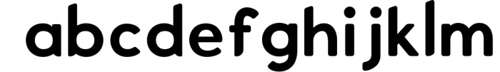 Enriq Round Sans Serif Font 4 Font LOWERCASE