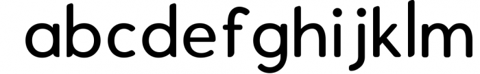 Enriq Round Sans Serif Font Font LOWERCASE