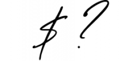 Enternity Signature Script Font OTHER CHARS