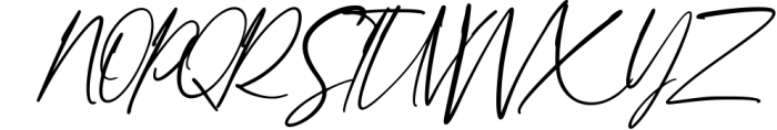Enternity Signature Script Font UPPERCASE