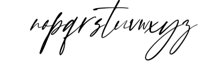 Enternity Signature Script Font LOWERCASE