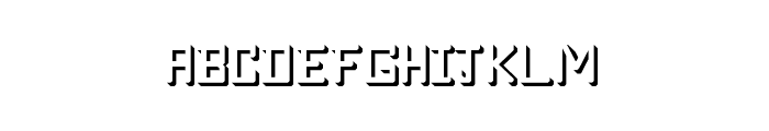 ENCHAN Regular Font UPPERCASE