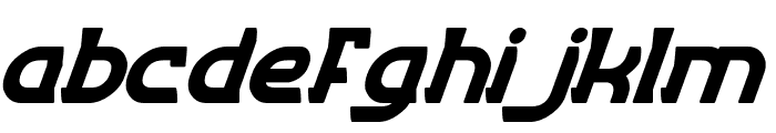 ENTRANCE Bold Italic Font LOWERCASE