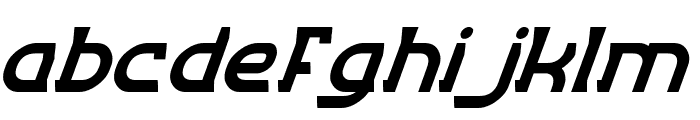 ENTRANCE Italic Font LOWERCASE