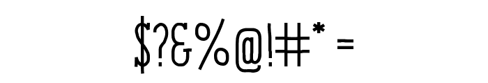 ENYO Serif Medium Font OTHER CHARS
