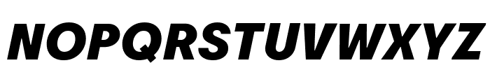 Encamp Test Black Italic Font UPPERCASE