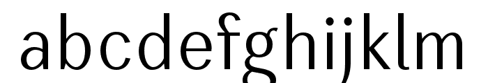 Enceladus-Regular Font LOWERCASE