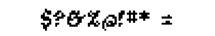 EnchantedSword Font OTHER CHARS