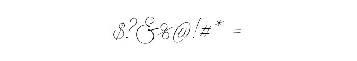 Encina Script 1 PERSONAL USE Font OTHER CHARS