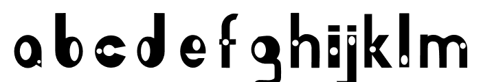 EncircleFont Font LOWERCASE