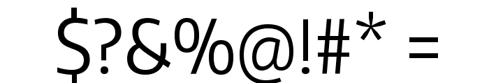 Encode Sans Condensed Font OTHER CHARS