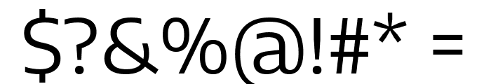 Encode Sans Semi Expanded Regular Font OTHER CHARS