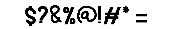Encounter1 Font OTHER CHARS