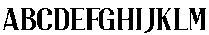 Enda Danila Font UPPERCASE
