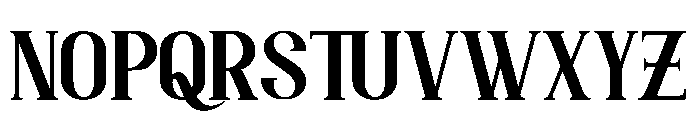Enda Danila Font UPPERCASE
