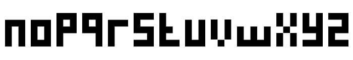 Endlesstype 8-bit Regular Font LOWERCASE