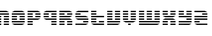 Enduro Dos Font UPPERCASE