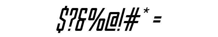 Enfatica-Oblique Font OTHER CHARS