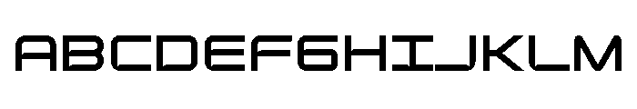 Enfonix DEMO ONLY Font UPPERCASE
