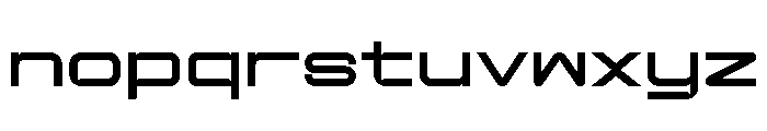 Enfonix DEMO ONLY Font LOWERCASE