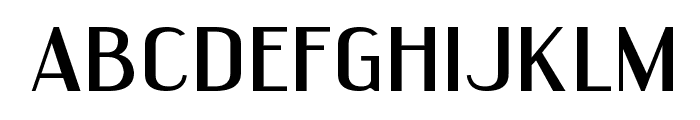 Engebrechtre Expanded Font LOWERCASE
