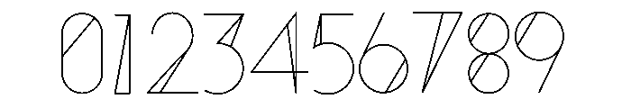 Engeepee Outline Font OTHER CHARS