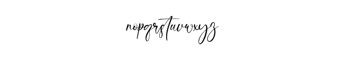 EnglandScript Font LOWERCASE