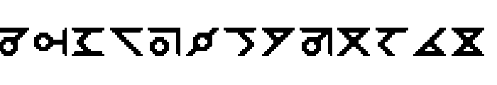 EnglesUnfinished FONT
