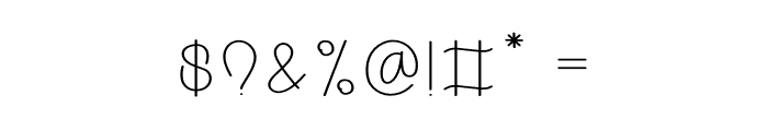 English Varsity Font OTHER CHARS