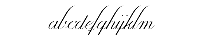 EnicaPersonalUseOnly-Regular Font LOWERCASE