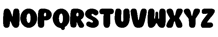 Enjoy Being Regular Font UPPERCASE