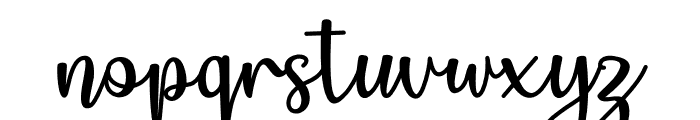 Enlova Font LOWERCASE