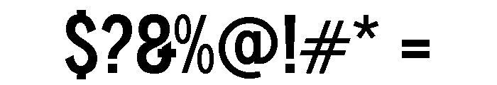 Enougha Font OTHER CHARS