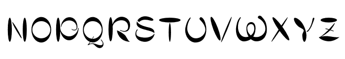 Ensei Normal Font UPPERCASE