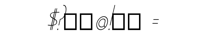 Ensure Medium Italic Font OTHER CHARS