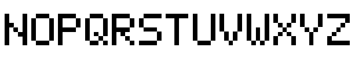 Enter the Gungeon Big Regular Font UPPERCASE